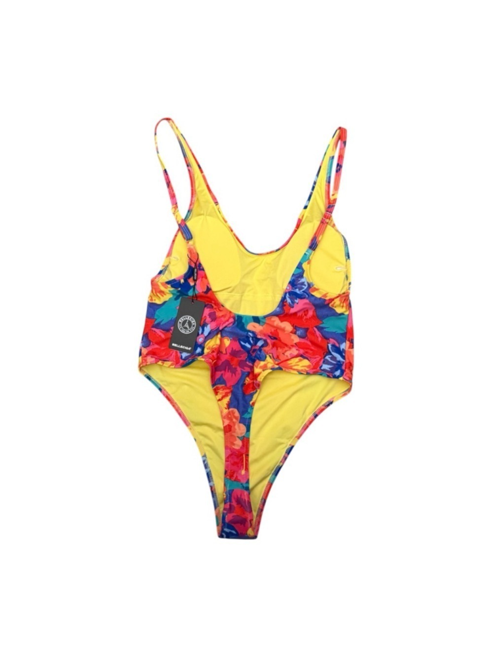 RELLECIGA Floral One Piece Swimsuit Large - Picture 5 of 6